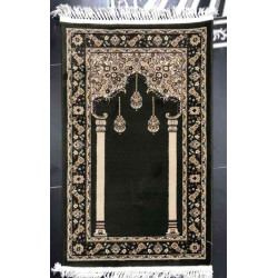 سجادة صلاه تركي فاخرة انطاليا 3406C اخضر مقاس75*120 سم
