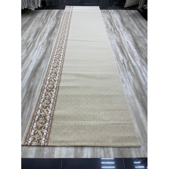 Andas prayer rugs Turkish SC119 beige size 125*500