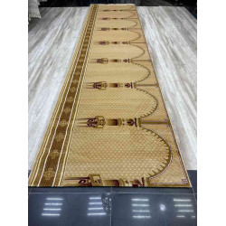 سجاد صلاة محراب تركي SC116 بيج مقاس 125*500 سجاد صلاة محراب تركي SC116 بيج مقاس 125*500