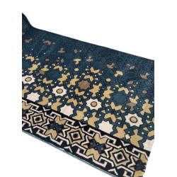 سجاد صلاة المنارة تركي سماوي مقاس 125*500 سم