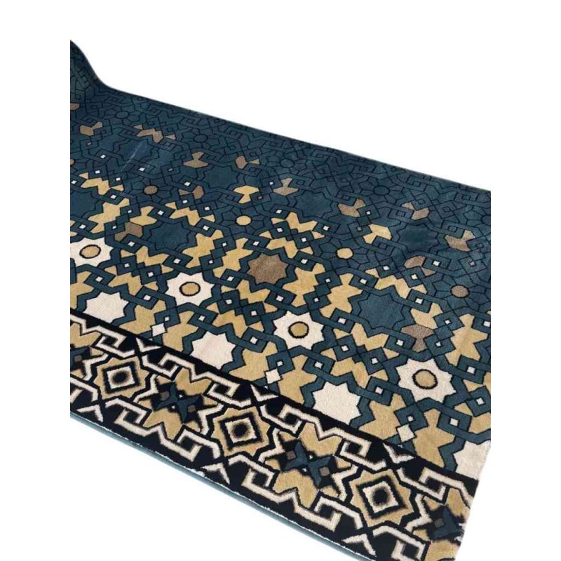 سجاد صلاة المنارة تركي سماوي مقاس 125*500 سم
