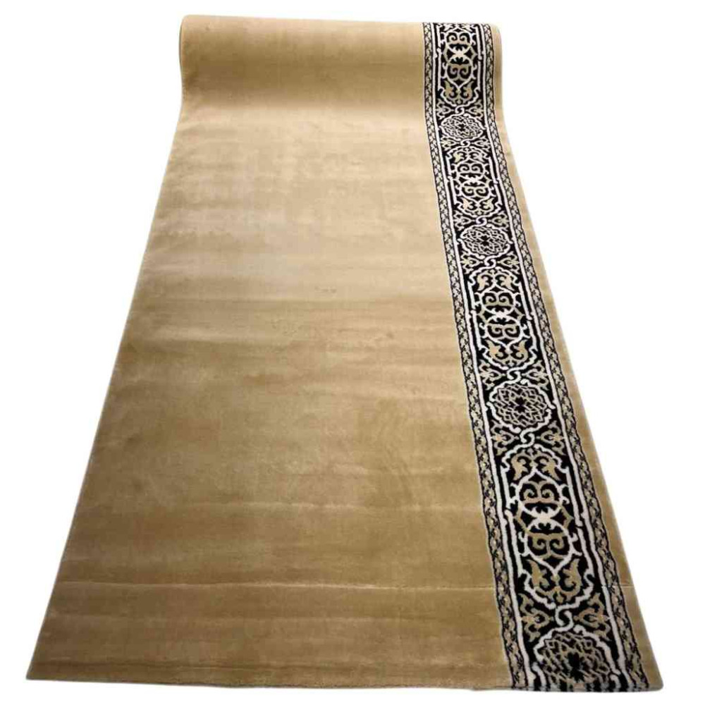 سجاد صلاة مناسك تركي F301A بيج مقاس 125*500 سم سجاد صلاة مناسك تركي F301A بيج مقاس 125*500 سم