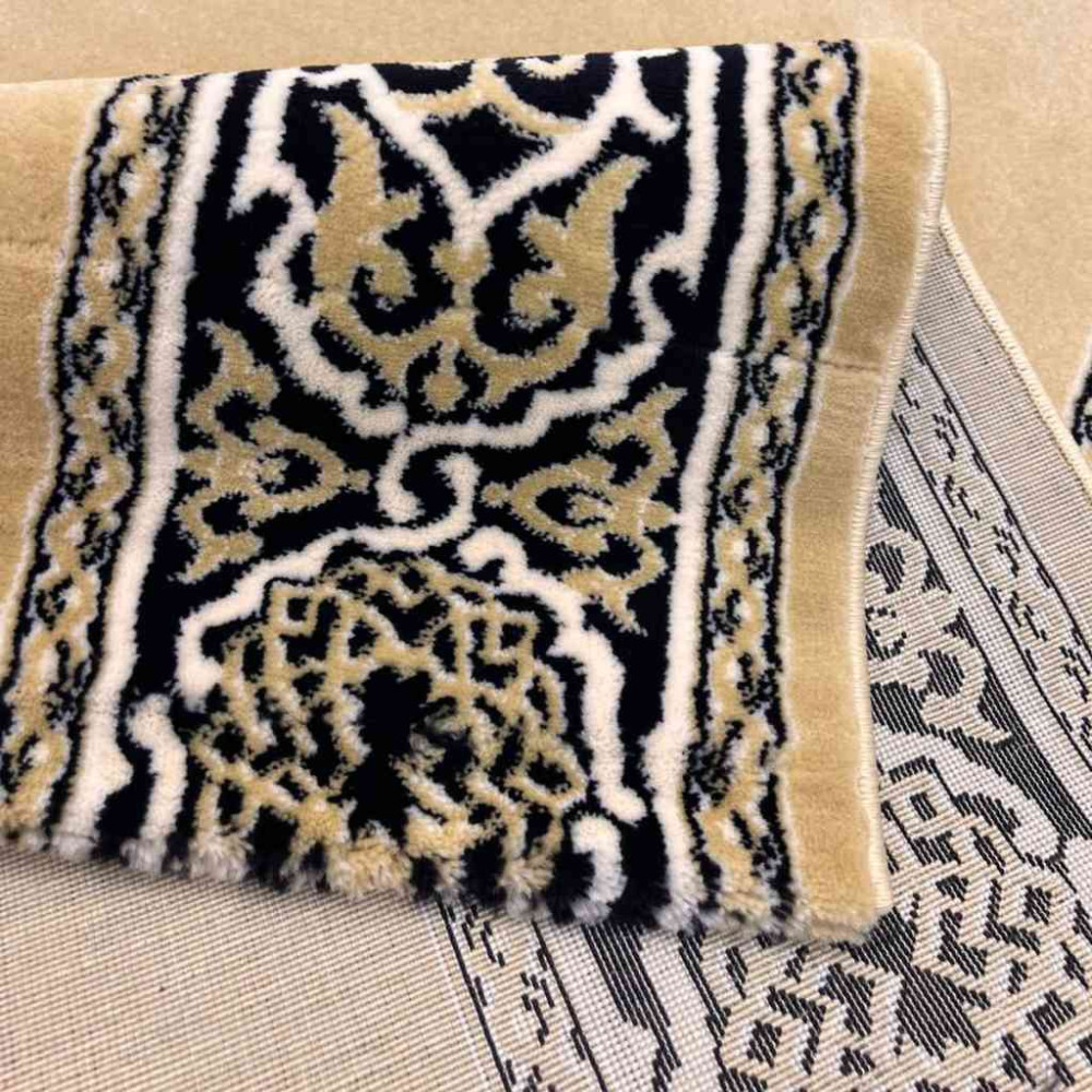 سجاد صلاة مناسك تركي F301A بيج مقاس 125*500 سم سجاد صلاة مناسك تركي F301A بيج مقاس 125*500 سم