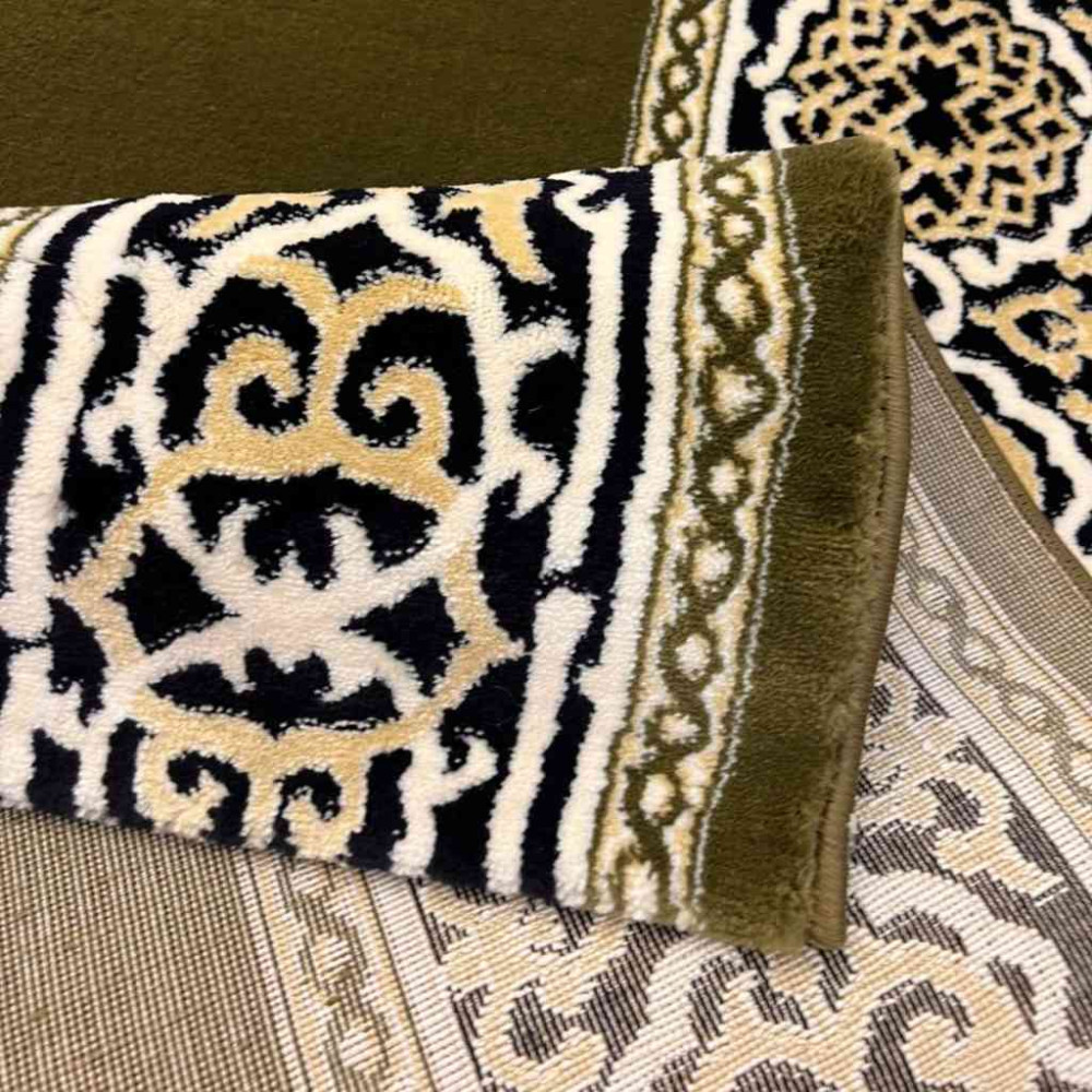 سجاد صلاة مناسك تركي F301A اخضر مقاس 125*500 سم سجاد صلاة مناسك تركي F301A اخضر مقاس 125*500 سم