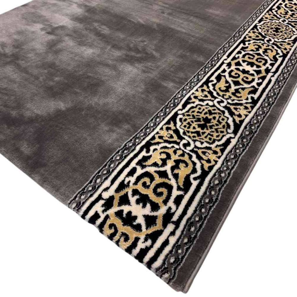 سجاد صلاة مناسك تركي F301A رصاصي مقاس 125*500 سم سجاد صلاة مناسك تركي F301A رصاصي مقاس 125*500 سم