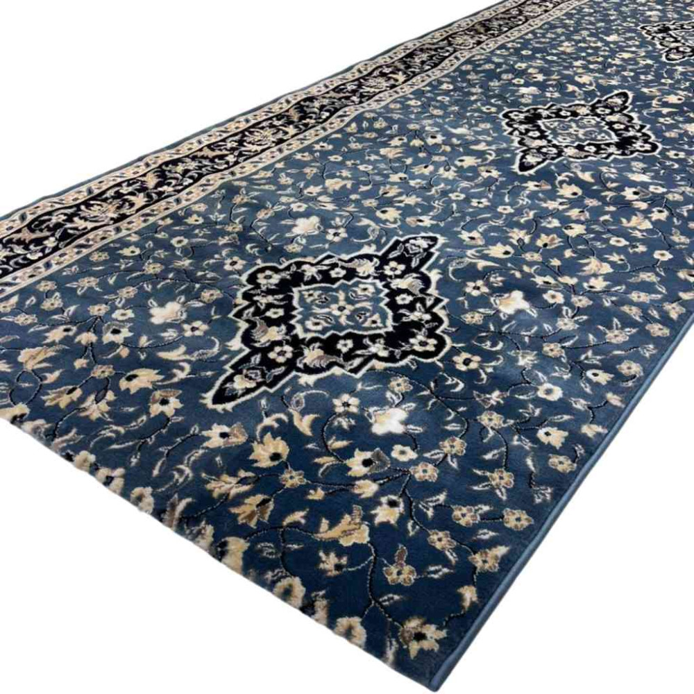 سجاد صلاة محراب تركي 4869C سماوي مقاس 125*1000 سم سجاد صلاة محراب تركي 4869C سماوي مقاس 125*1000 سم