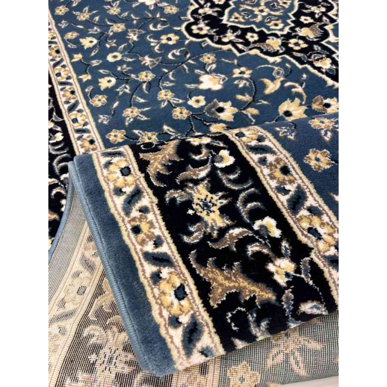 Turkish Mihrab Prayer Rug 4869C Sky Blue Size 125*500 cm