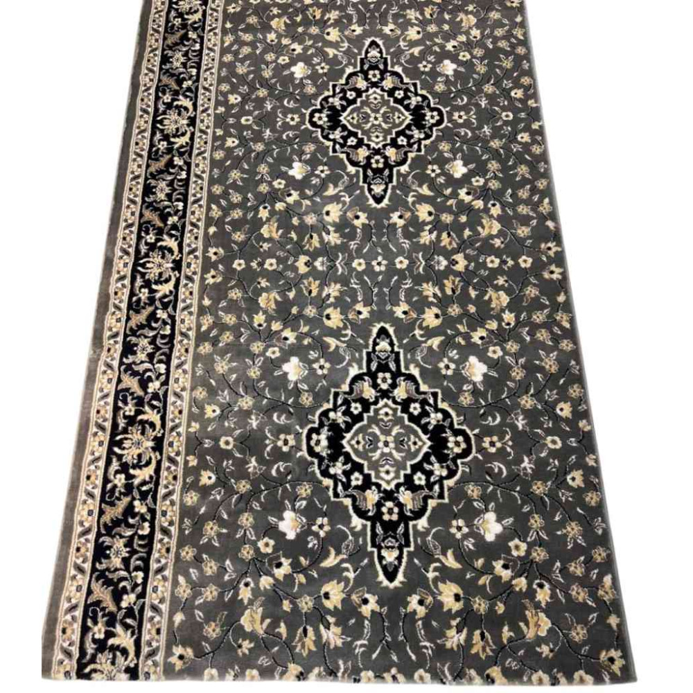 سجاد صلاة محراب تركي 4869C رصاصي مقاس 125*1000 سم سجاد صلاة محراب تركي 4869C رصاصي مقاس 125*1000 سم