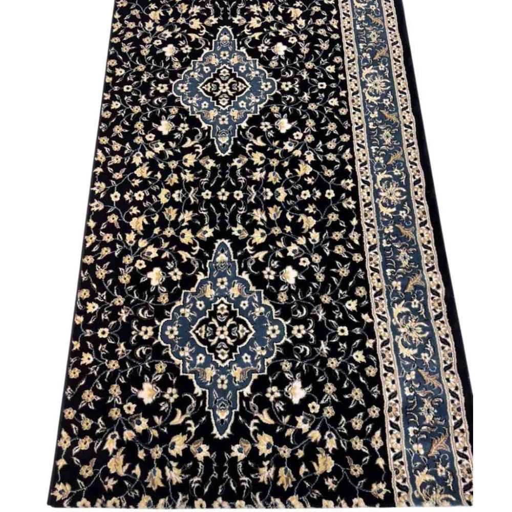 سجاد صلاة محراب تركي 4869C كحلي مقاس 125*1000 سم سجاد صلاة محراب تركي 4869C كحلي مقاس 125*1000 سم