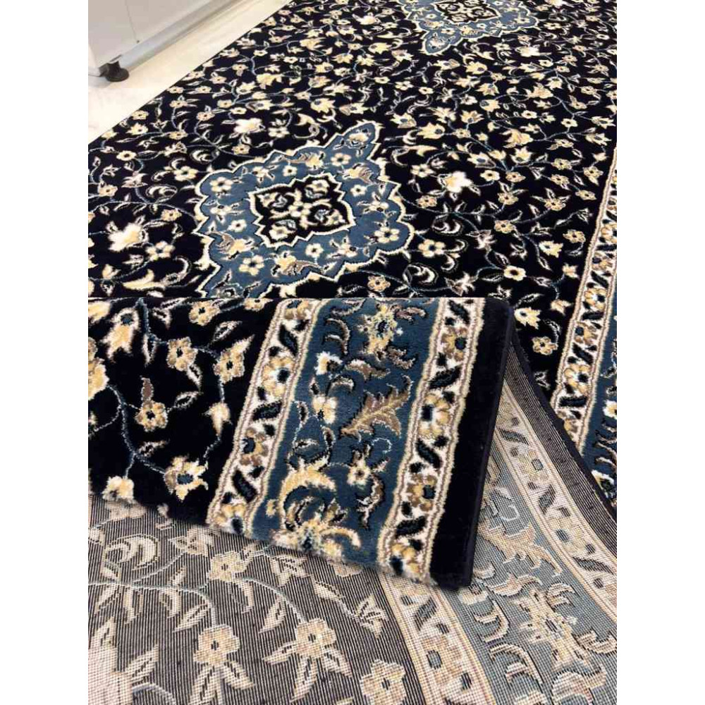 سجاد صلاة محراب تركي 4869C كحلي مقاس 125*1000 سم سجاد صلاة محراب تركي 4869C كحلي مقاس 125*1000 سم