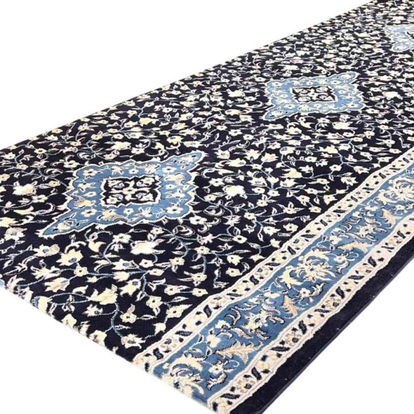 سجاد صلاة محراب تركي 4869C كحلي مقاس 125*1000 سم