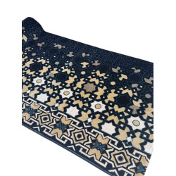 سجاد صلاة المنارة تركي كحلي مقاس 125*1000 سم