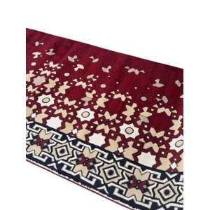 Al Manara Turkish prayer rug Sky red Size 125*500 cm