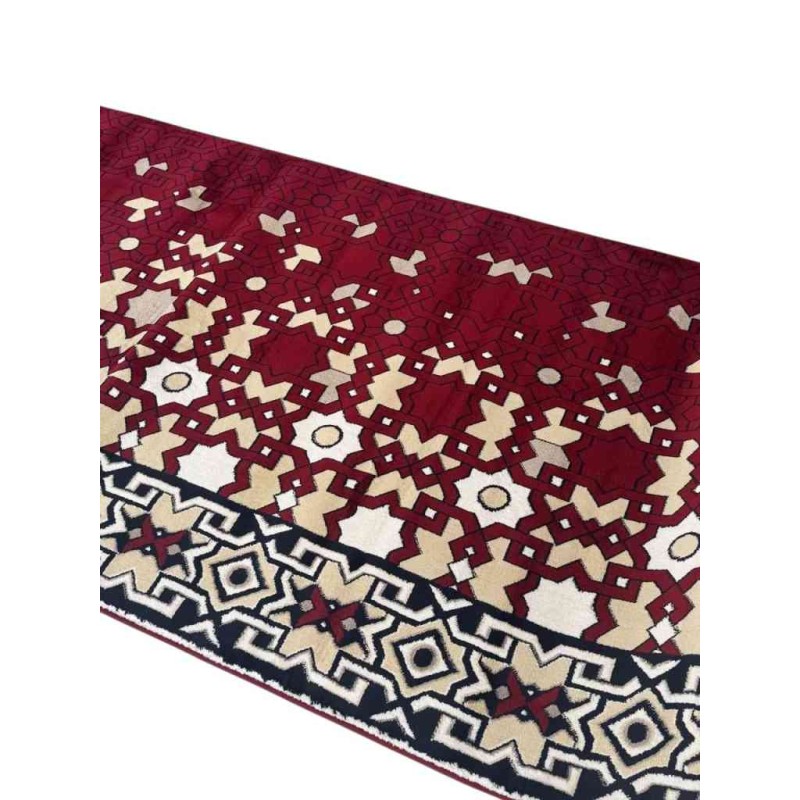 سجاد صلاة المنارة تركي احمر مقاس 125*1000 سم
