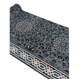 سجاد صلاة اندلس تركي كحلي مقاس 125*500 سم سجاد صلاة اندلس تركي كحلي مقاس 125*500 سم