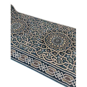 سجاد صلاة اندلس تركي سماوي مقاس 125*500 سم