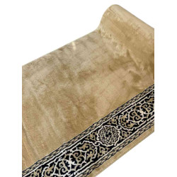 سجاد صلاة مناسك تركي F301A بيج مقاس 125*500 سم