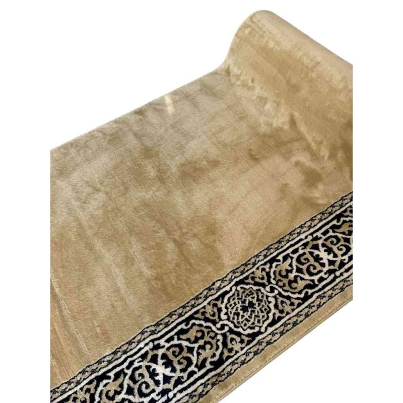 سجاد صلاة مناسك تركي F301A بيج مقاس 125*500 سم