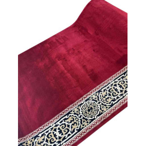 سجاد صلاة مناسك تركي F301A احمر مقاس 125*1000 سم سجاد صلاة مناسك تركي F301A احمر مقاس 125*1000 سم