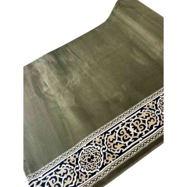 Turkish Ritual Prayer Rug F301A Sky green Size 125*500 cm