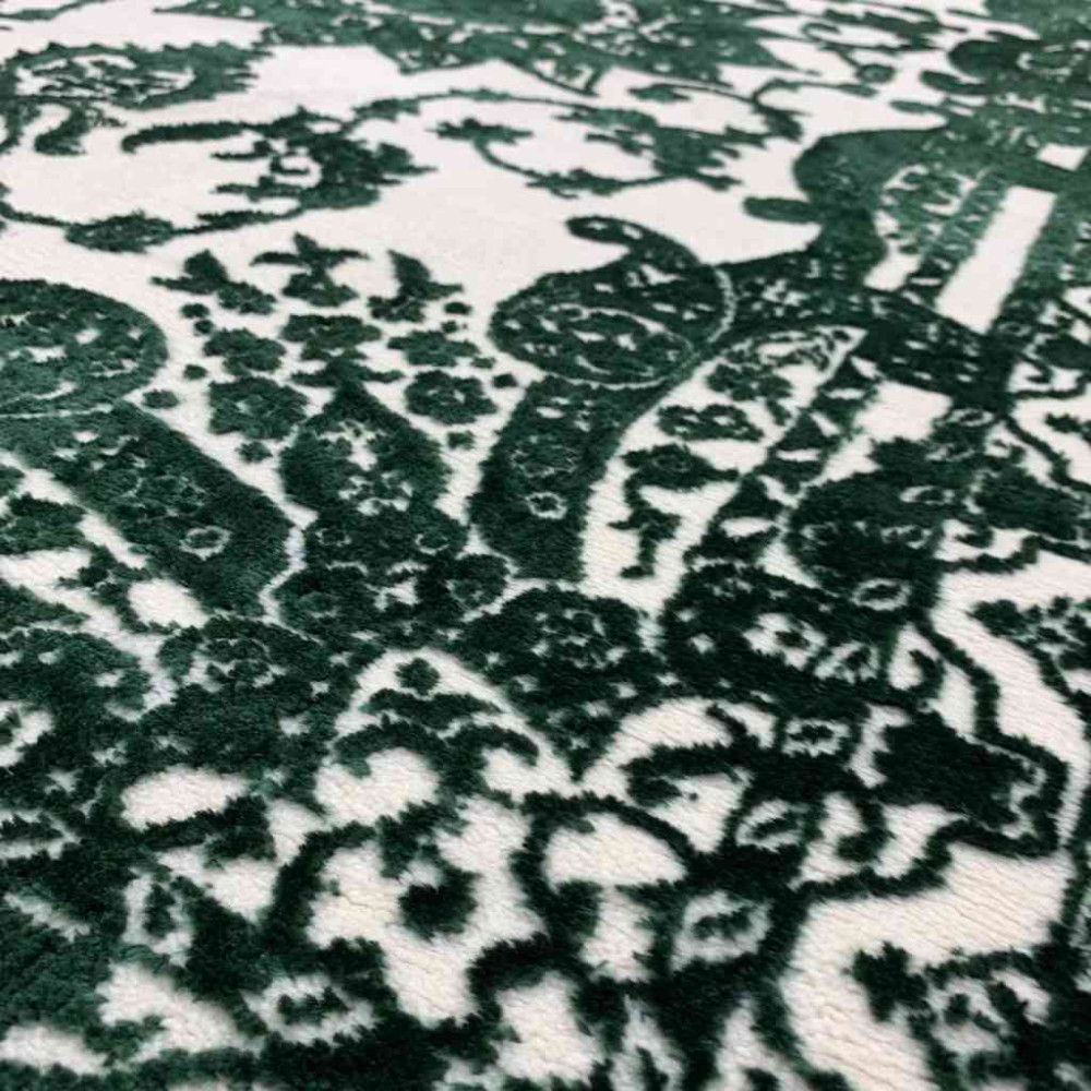 سجاد تركي ستار حرير 3164 اخضر مقاس 200*300