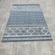 Kyona Turkish carpet bohemian pattern 05068B sky blue