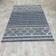 Kyona Turkish carpet bohemian pattern 05068B sky blue