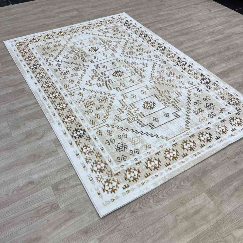 سجاد تركي ميا 11224B بيج يني مقاس 200*300