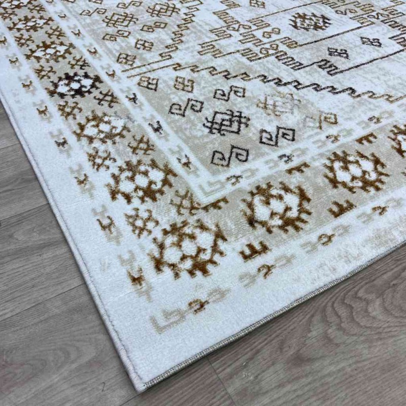 سجاد تركي ميا 11224B بيج يني مقاس 200*300