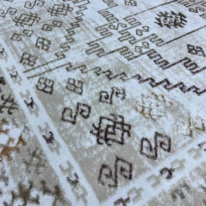 سجاد تركي ميا 11224B بيج بيج مقاس 200*300