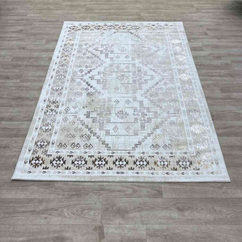 سجاد تركي ميا 11224B بيج ذهبي مقاس 200*300