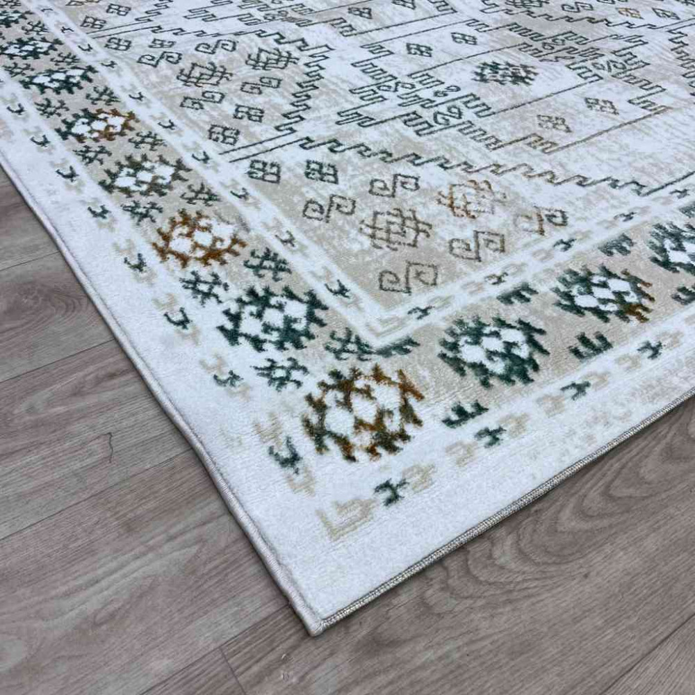 سجاد تركي ميا 11224B بيج اخضرمقاس 150*220 سجاد تركي ميا 11224B بيج اخضرمقاس 150*220