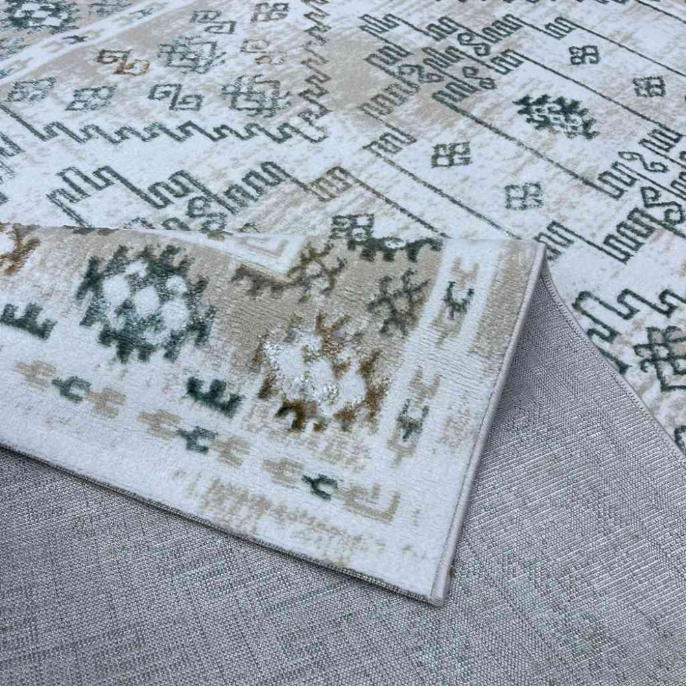 سجاد تركي ميا 11224B بيج اخضرمقاس 150*220 سجاد تركي ميا 11224B بيج اخضرمقاس 150*220