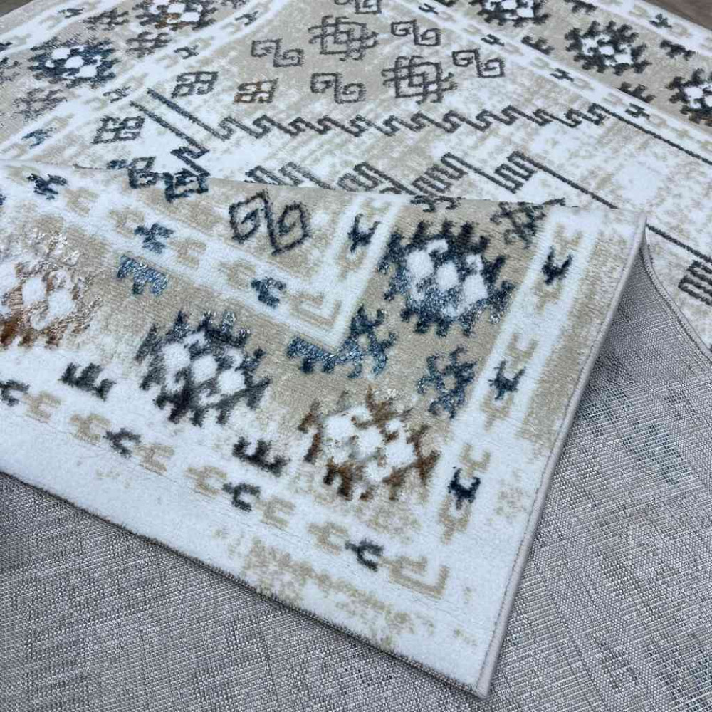 سجاد تركي ميا 11224B بيج رصاصي مقاس 50*80 سجاد تركي ميا 11224B بيج رصاصي مقاس 50*80