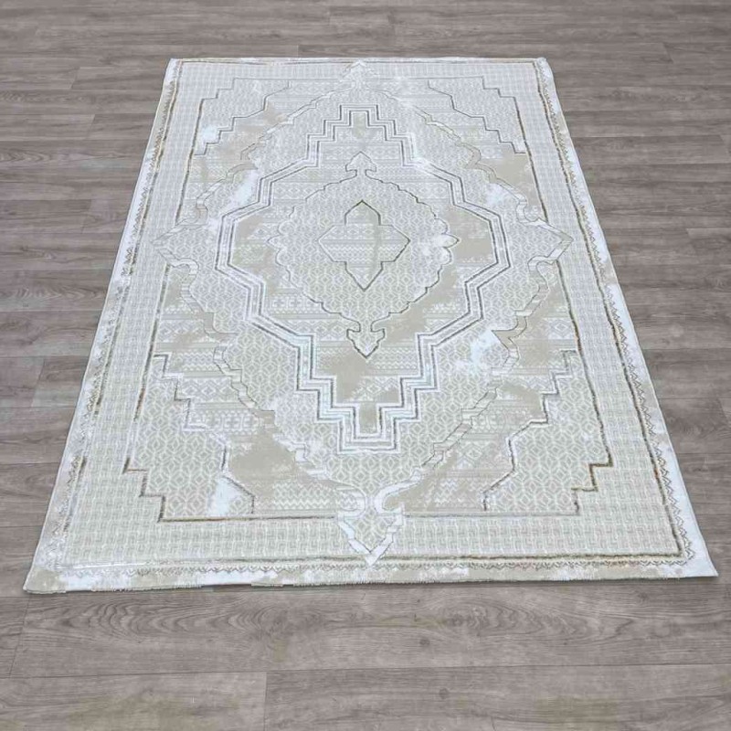 سجاد تركي ميا 11236B بيج بيج مقاس 200*300
