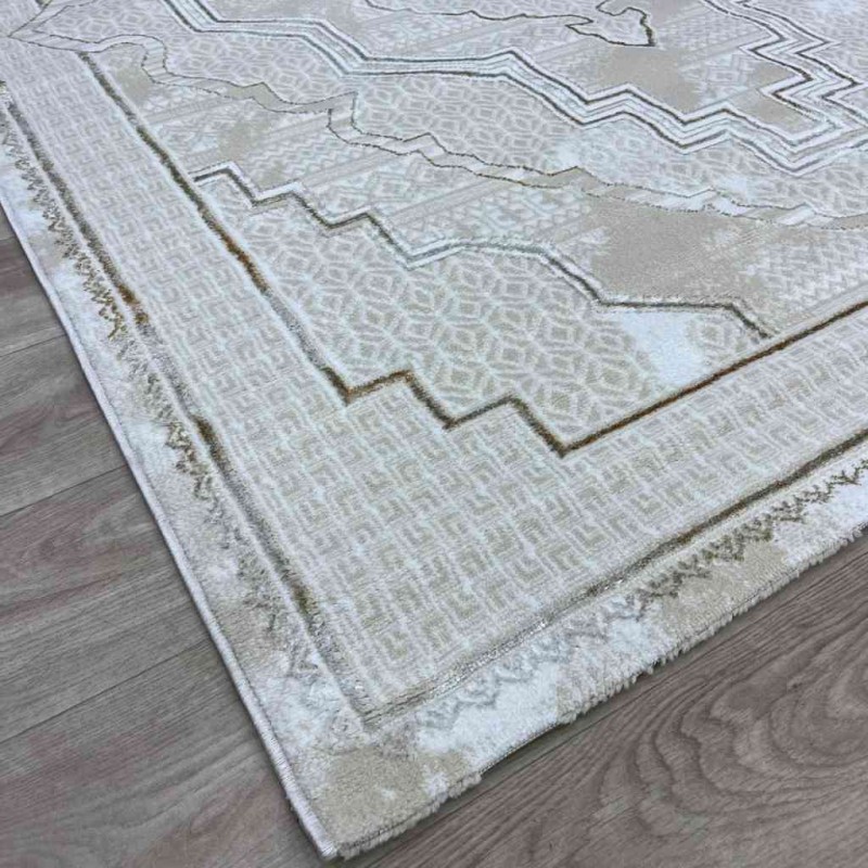 سجاد تركي ميا 11236B بيج بني مقاس 200*300