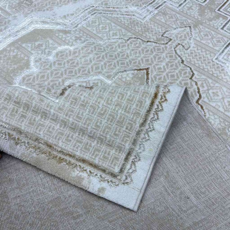سجاد تركي ميا 11236B بيج بيج مقاس 200*300