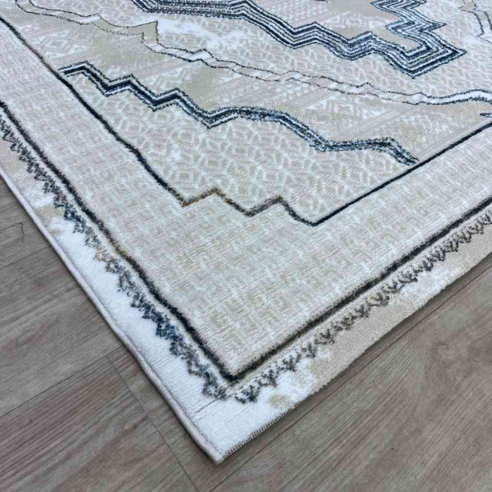 سجاد تركي ميا 11236B بيج سماوي مقاس 50*80