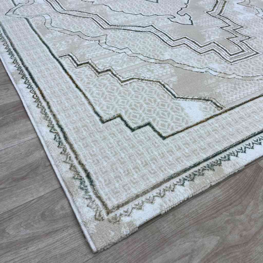 سجاد تركي ميا 11236B بيج اخضرمقاس 150*220 سجاد تركي ميا 11236B بيج اخضرمقاس 150*220