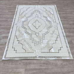 سجاد تركي ميا 11236B بيج بني مقاس 100*200