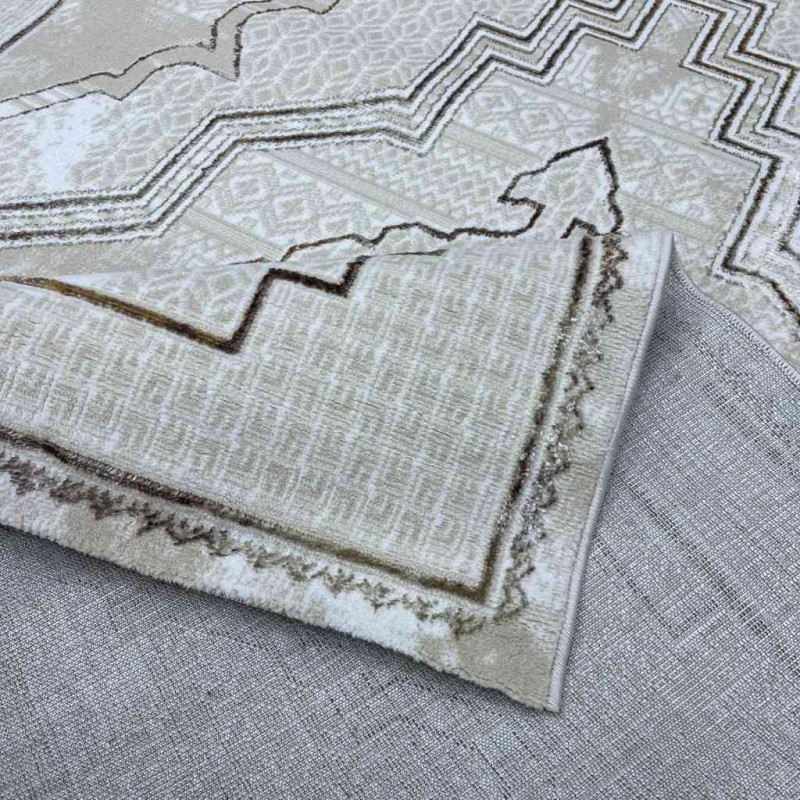 سجاد تركي ميا 11236B بيج بني مقاس 200*300