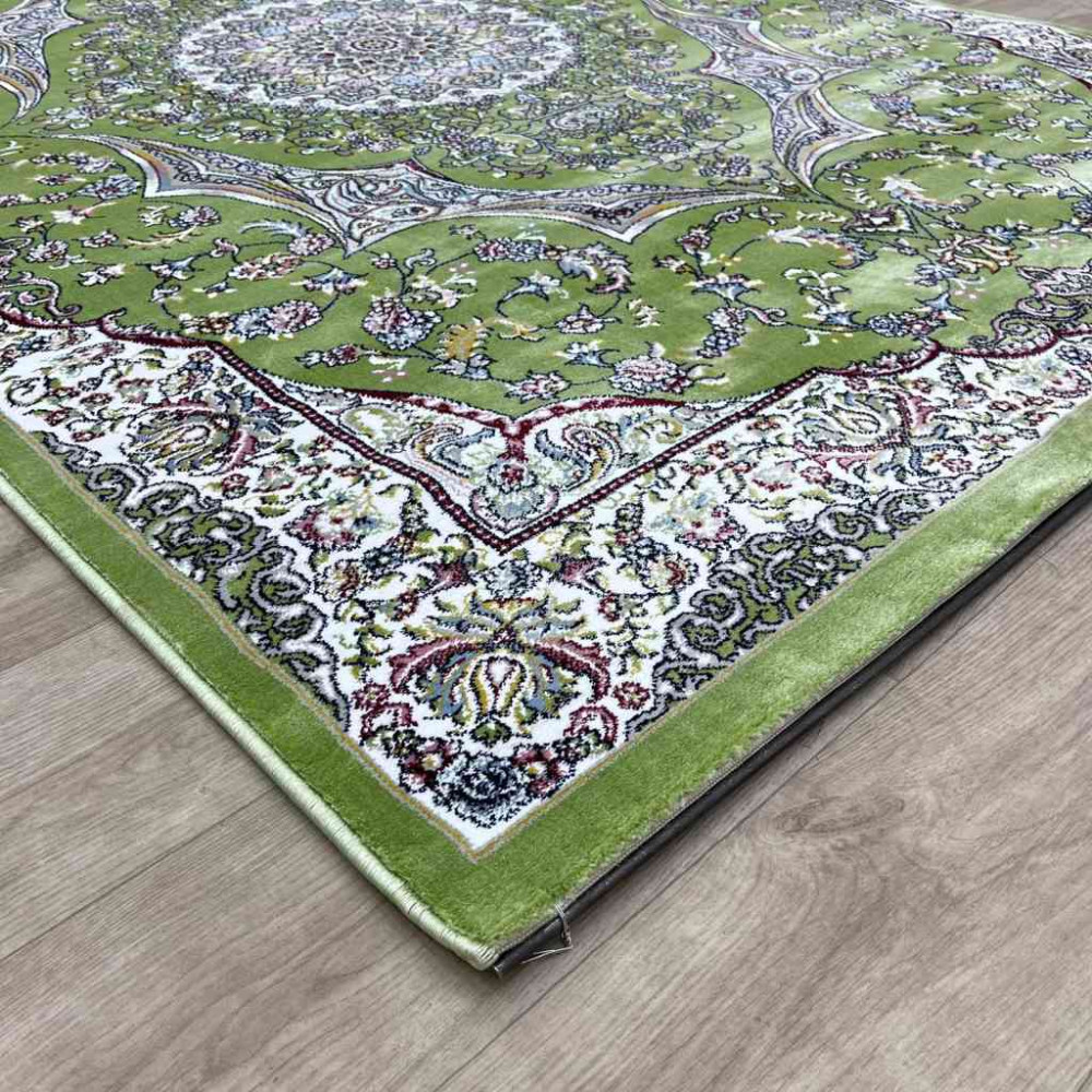 سجاد تركي احلامي كلاسيك سميك ناعم ODT97A اخضر مقاس 200*300 سجاد تركي احلامي كلاسيك سميك ناعم ODT97A اخضر مقاس 200*300