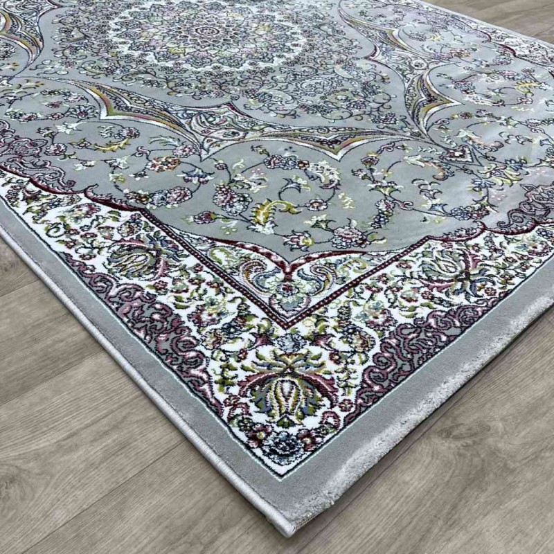 سجاد تركي احلامي كلاسيك سميك ناعم ODT97A رصاصي مقاس 400*600