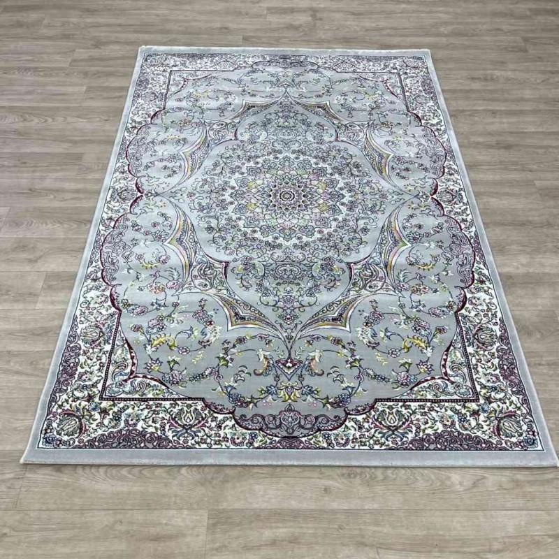 سجاد تركي احلامي كلاسيك سميك ناعم ODT97A رصاصي مقاس 400*600