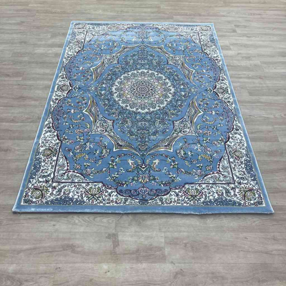 سجاد تركي احلامي كلاسيك سميك ناعم ODT97A سماوي مقاس 100*200 سجاد تركي احلامي كلاسيك سميك ناعم ODT97A سماوي مقاس 100*200