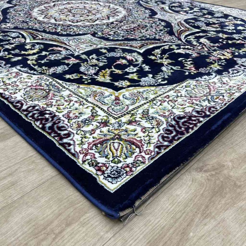 سجاد تركي احلامي كلاسيك سميك ناعم ODT97A كحلي مقاس 100*300