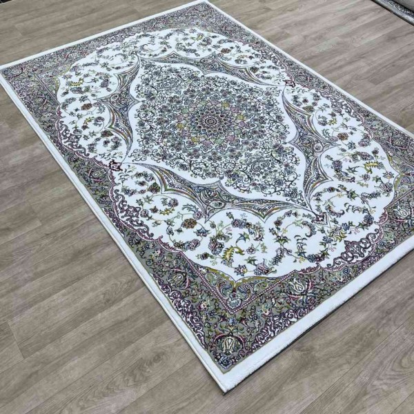 Turkish Dream Carpet Classic Thick Soft ODT97A White Size 100*200