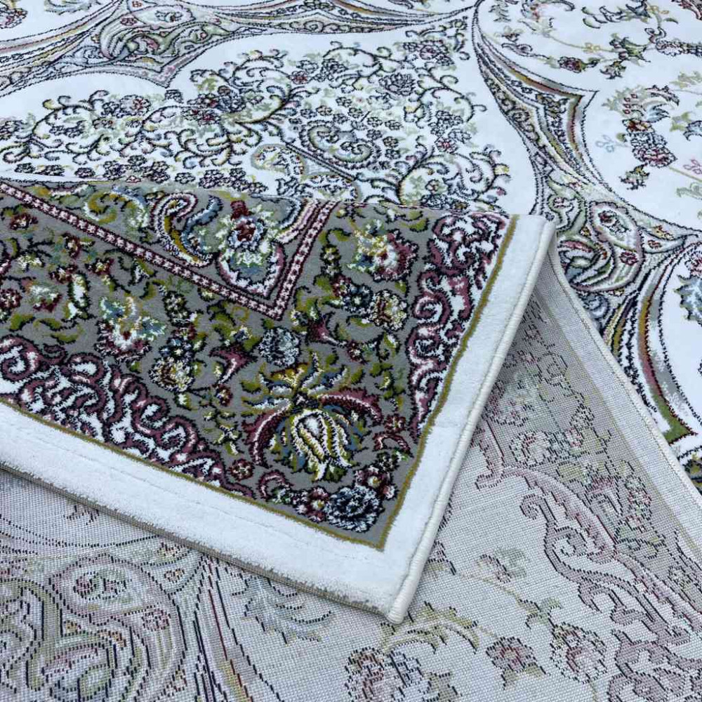 سجاد تركي احلامي كلاسيك سميك ناعم ODT97A ابيض مقاس 100*200 سجاد تركي احلامي كلاسيك سميك ناعم ODT97A ابيض مقاس 100*200