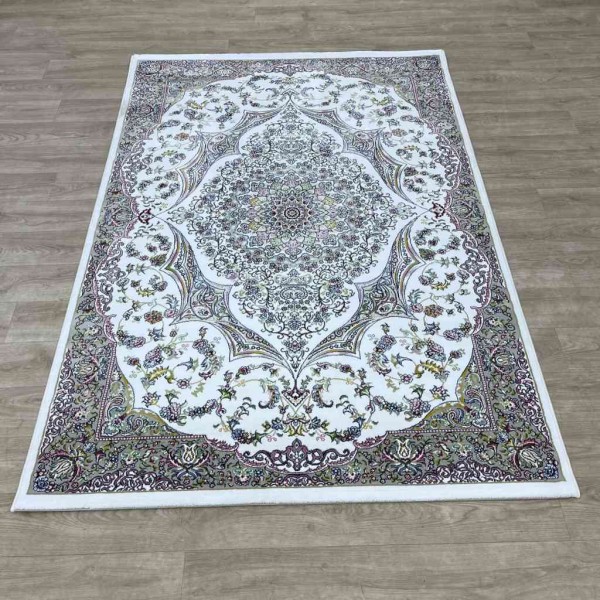 Turkish Dream Carpet Classic Thick Soft ODT97A White Size 100*200