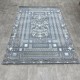 Turkish carpet Silhouette pattern No 04917B a modern and distinctive pattern dark gray color